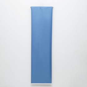 Штора рулонная «Нега», блэкаут, 120×180 см, цвет синий