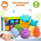 Набор развивающих игрушек «Тактильчные мячики», 8шт - фото 800743834