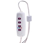 Фитосветильник светодиодный, 2 Вт, 5 В, в горшок, USB, мультиспектральный, 1 круг 7372926