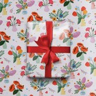 Бумага упаковочная глянцевая «Вазы в цветах», 70 × 100 см - фото 6993358