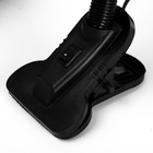 Лампа настольная Школьник на прищепке, шнур 0.9м 1х60Вт Е27 белый - фото 2913914 Лампа настольная Школьник на прищепке, шнур 0.9м 1х60Вт Е27 белый - фото 2913914