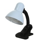 Лампа настольная Школьник на прищепке, шнур 0.9м 1х60Вт Е27 белый - фото 2913917 Лампа настольная Школьник на прищепке, шнур 0.9м 1х60Вт Е27 белый - фото 2913917