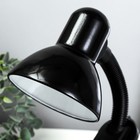 Лампа настольная Школьник на прищепке, шнур 0.9м 1х60Вт Е27 черный - фото 3280471 Лампа настольная Школьник на прищепке, шнур 0.9м 1х60Вт Е27 черный - фото 3280471