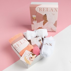 Set Gift Ethel Relax Towel and Akhess (4 subjects)