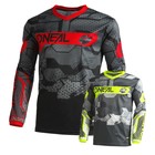 Джерси O'NEAL Element Camo V.22, детская, черный/красный, L 7702184 - фото 108534