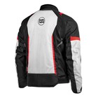 Куртка текстильная MOTEQ Spike, мужская, черный/белый, XXL 7702252 Куртка текстильная MOTEQ Spike, мужская, черный/белый, XXL 7702252
