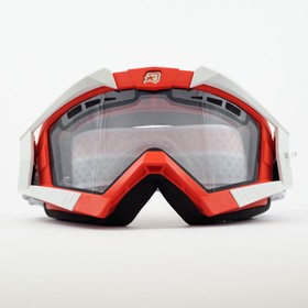 Маска кроссовая Ariete RC Flow Red, красный, прозрачная линзы 7702268