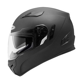 Шлем интеграл ZS-813A, матовый, черный, S 7702412