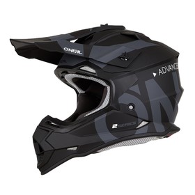 Шлем кроссовый O'NEAL 2Series Slick, черный/серый, M 7702420