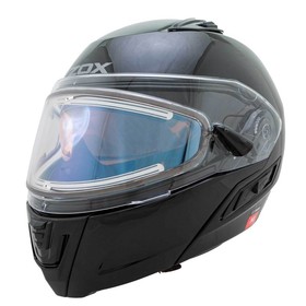 Шлем снегоходный ZOX Condor, стекло с электроподогревом, глянец, черный, L 7702462