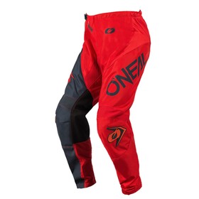 Штаны для мотокросса O'NEAL Element Racewear 21, мужские, красный/серый, 30-30 7702492
