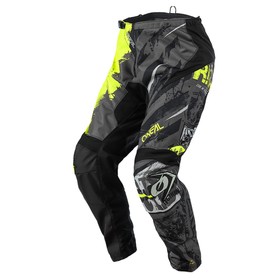 Штаны для мотокросса O'NEAL Element Youth Ride, детские, мужские, желтый/черный, 22 7702543