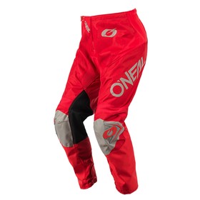 Штаны для мотокросса O'NEAL Matrix Ridewear, мужские, красный, 30-30 7702562
