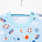 Толстовка детская, цвет голубой, рост 68 см - фото 800829301