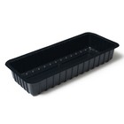 Мини-парник для рассады, 40 × 16 × 13 см, 2 вставки, 8 ячеек, чёрный, Greengo 7675050