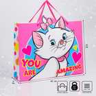 Пакет подарочный "You are amazing", Коты-аристократы, 40х31х11,5 см 7153516 - фото 748947