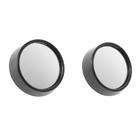 The spherical mirror is 50 mm, with visor, black blister, set of 2 PCs.