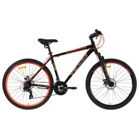 Велосипед 27,5" Stels Navigator-700 MD, F020, цвет черный/красный, размер рамы 21"