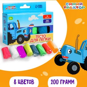 Тесто для лепки Синий трактор, 8 цветов по 25г в Донецке