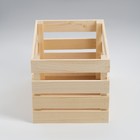 Ящик деревянный для стеллажей 25х35х23 см - фото 3483185