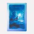 Обложка для паспорта, цвет синий - фото 6845479