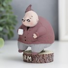 Сувенир полистоун пружинка "Дедуля в колпаке, с кружкой" 8,5х5,5х6 см - фото 800764164