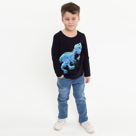 {{photo.Alt || photo.Description || 'Брюки (джинсы) для мальчика, цвет светло-синий, рост 110 см'}}