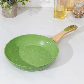 22 cm frying pan, Green dollane, induction