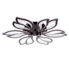 Люстра с ПДУ 1830/6CF LED 156Вт 3000-6000К диммер кофе 66х66х8 см - фото 800836331