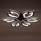 Люстра с ПДУ 1830/6CF LED 156Вт 3000-6000К диммер кофе 66х66х8 см - фото 800836334