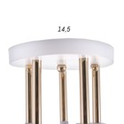 Люстра 2013/5 E27 60Вт белый+золото 56х56х25 см - фото 2916677