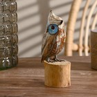 Cувенир дерево "Сова на пеньке" 15 см - фото 800769141 Cувенир дерево "Сова на пеньке" 15 см - фото 800769141