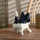 Сувенир дерево "Котик" чёрный 12х14х8 см - фото 800769354