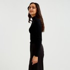 Водолазка женская MINAKU: Basic line, цвет чёрный, размер 44 - фото 28416