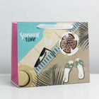 Пакет ламинированный с пластиковым окном «Летние истории», 32,5 × 26,5 × 13,5 см 7183833