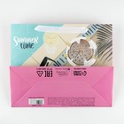 Пакет ламинированный с пластиковым окном «Летние истории», 32,5 × 26,5 × 13,5 см 7183833