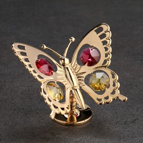 Сувенир «Бабочка цв.»,с кристаллами