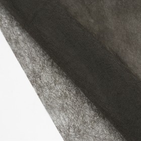 Паутинка клеевая, 23 гр/кв метр, 112 × 50 см, цвет серый