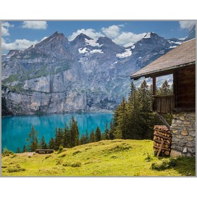 {{photo.Alt || photo.Description || 'Алмазная мозаика «Альпийский рай» 40 × 50 см, 40 цв. + наклейка'}}