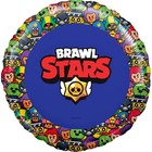 Шар фольгированный 18" Brawl Stars «Звёздные бойцы», дизайн № 3, круг, 1 шт. в упаковке, цвет синий 7696507 - фото 6850180