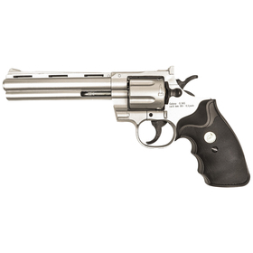 Пистолет страйкбольный Galaxy Colt Python G.36S, серебристый, 6 мм