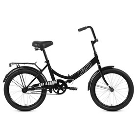 Велосипед 20" Altair City, 2022, цвет черный/серый, размер 14"