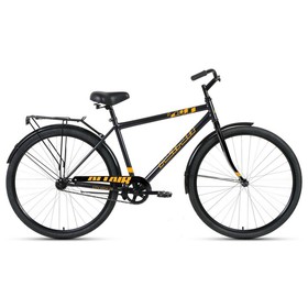 Велосипед 28" Altair City high, 2022, цвет темно-серый/оранжевый, размер рамы 19"