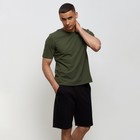 Футболка мужская MINAKU: Basic line MAN, цвет хаки, р-р 56 - фото 800940991