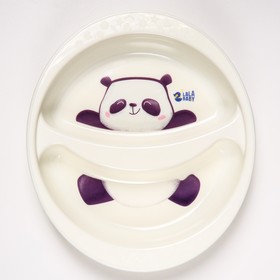 Тарелка двухсекционная Panda