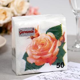 Салфетки бумажные «Гармония цвета. Розы», 50 шт. в Донецке
