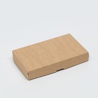 Контейнер на вынос, крафтовый, с термоламинацией, 25 х 15 х 4 см 7646160