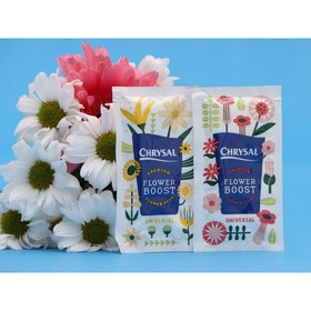 Универсальная подкормка для срезанных цветов Chrysal, пакетик, 10 г, 20 шт