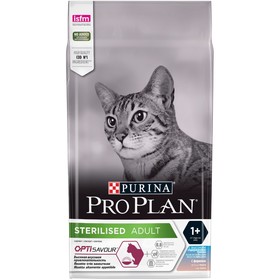 Сухой корм Pro Plan для стерилизованных кошек, треска/форель, 1,5 кг