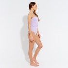 Купальник женский слитный MINAKU цвет сиреневый, размер 48 - фото 800859529